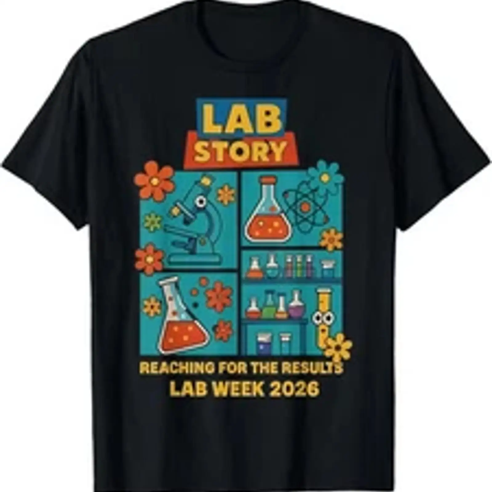 Medical Lab Week 2026 - Футболка для медицинских техников Laboratory Week