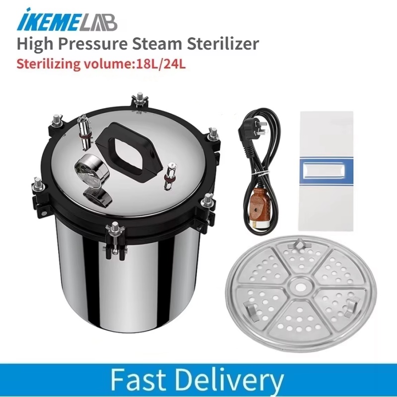 Laboratory Centrifuge - IKEME 18/24L Портативный автоклав с электрическим