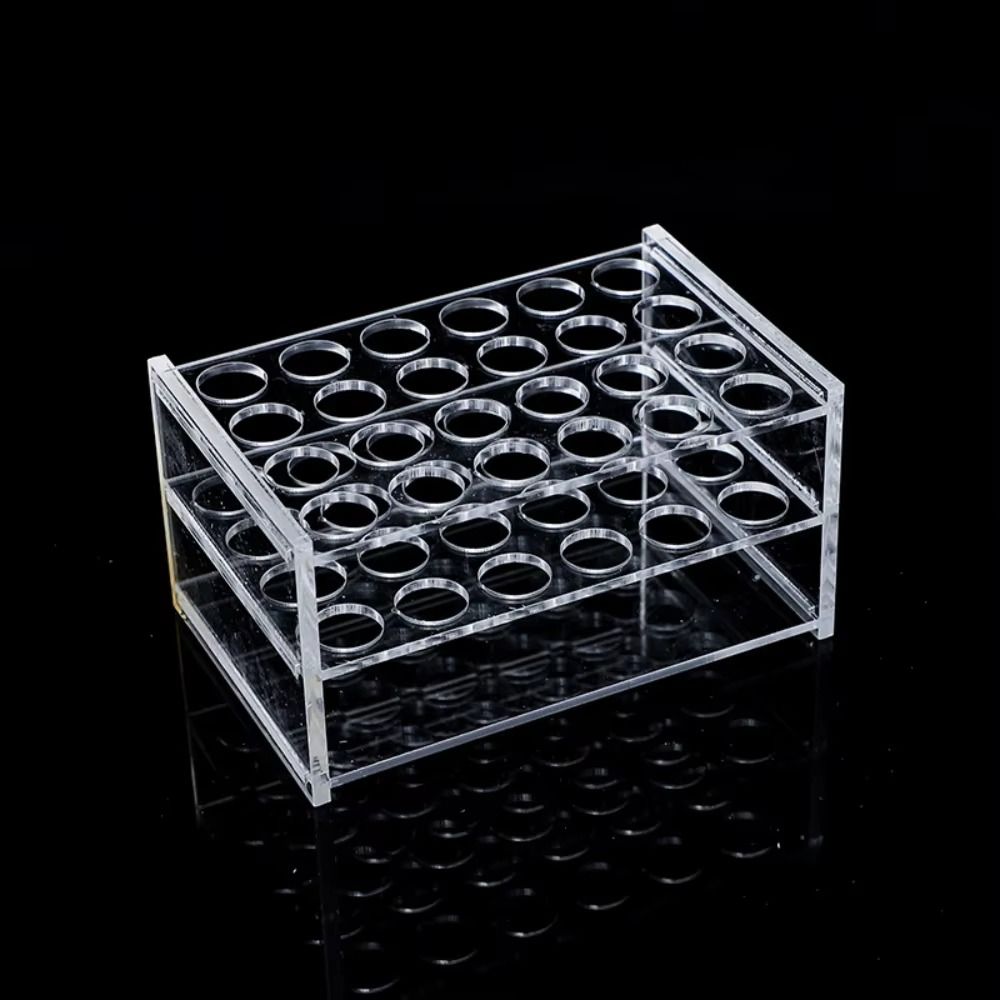 Laboratory Centrifuge - Новая акриловая подставка для пробирок, прозрачная,