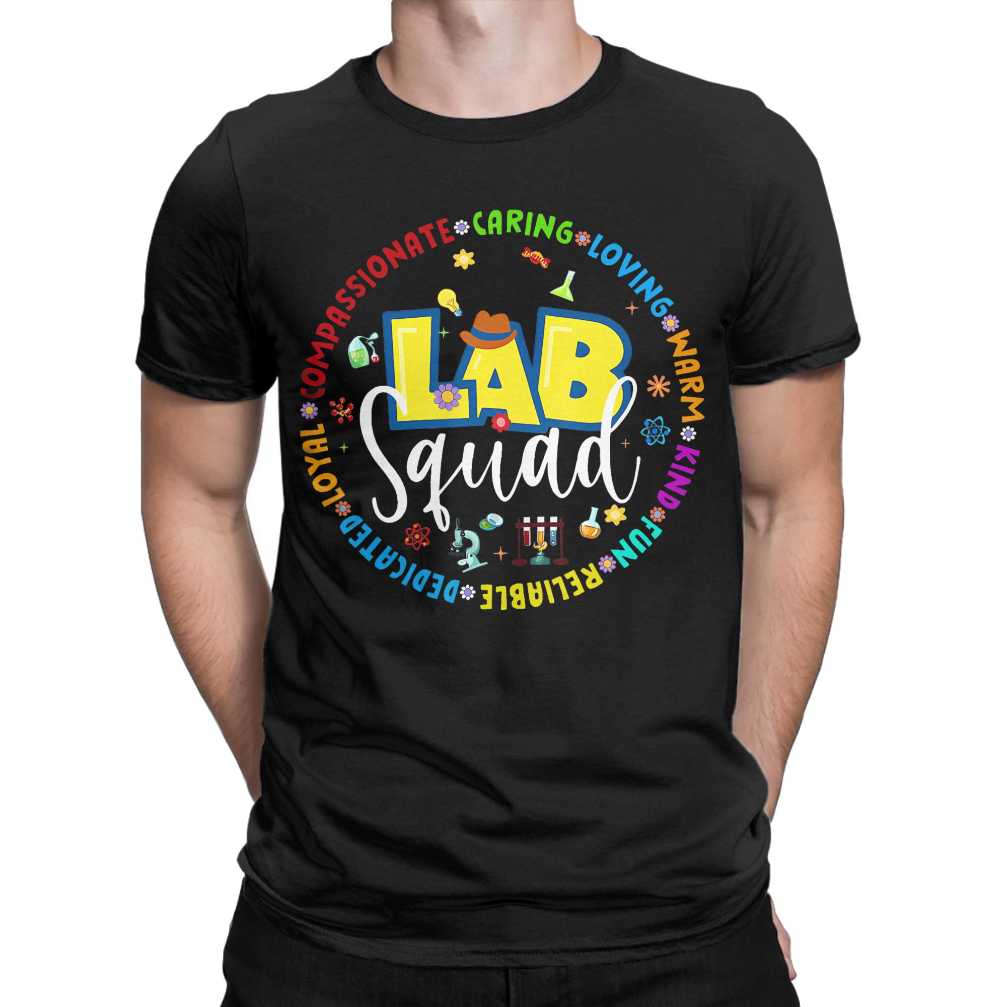 Футболка для мужчин Lab Squad  – обзор и цена Medical Lab Week 2026