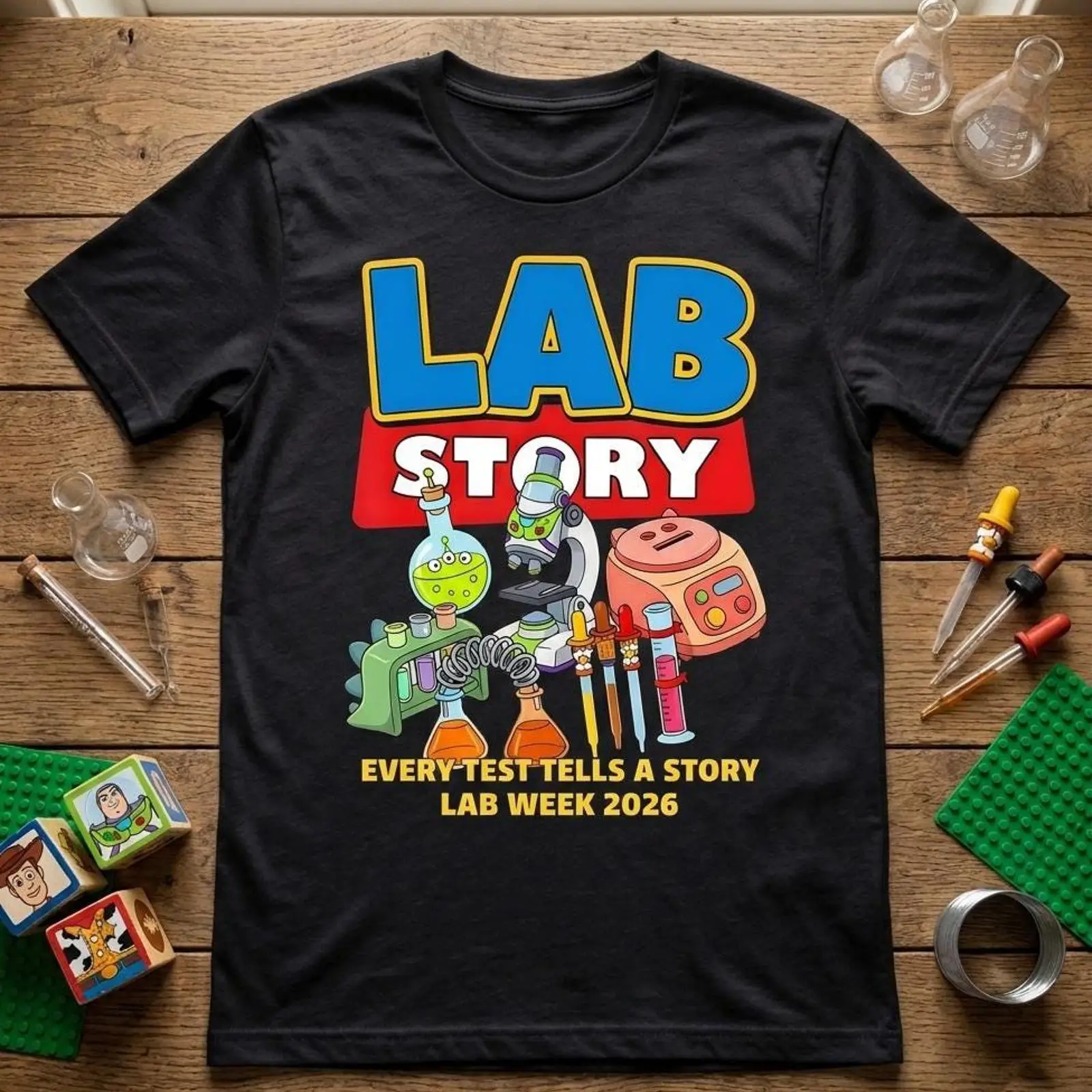 Футболка Lab Week 2026 с принт – обзор и цена Medical Lab Week 2026